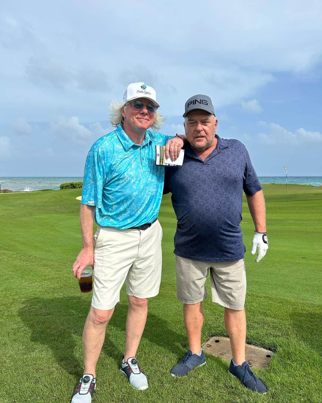 ディーン・ノリスさんのインスタグラム写真 - (ディーン・ノリスInstagram)「Amazing 5 days playing in Adrian Beltre’s  charity golf tourney to develop baseball facilities in underprivileged areas of Dominican Republic. Got to play with Beltre, Pujols, Kim Coates, Grant Show, Mark Moses and REM’s Mike Mills amongst others. Met some new friends who volunteered their private jet to get us there. And beautiful stay, wonderful service @edenroccapcana  #capcana」10月13日 4時02分 - deanjnorris