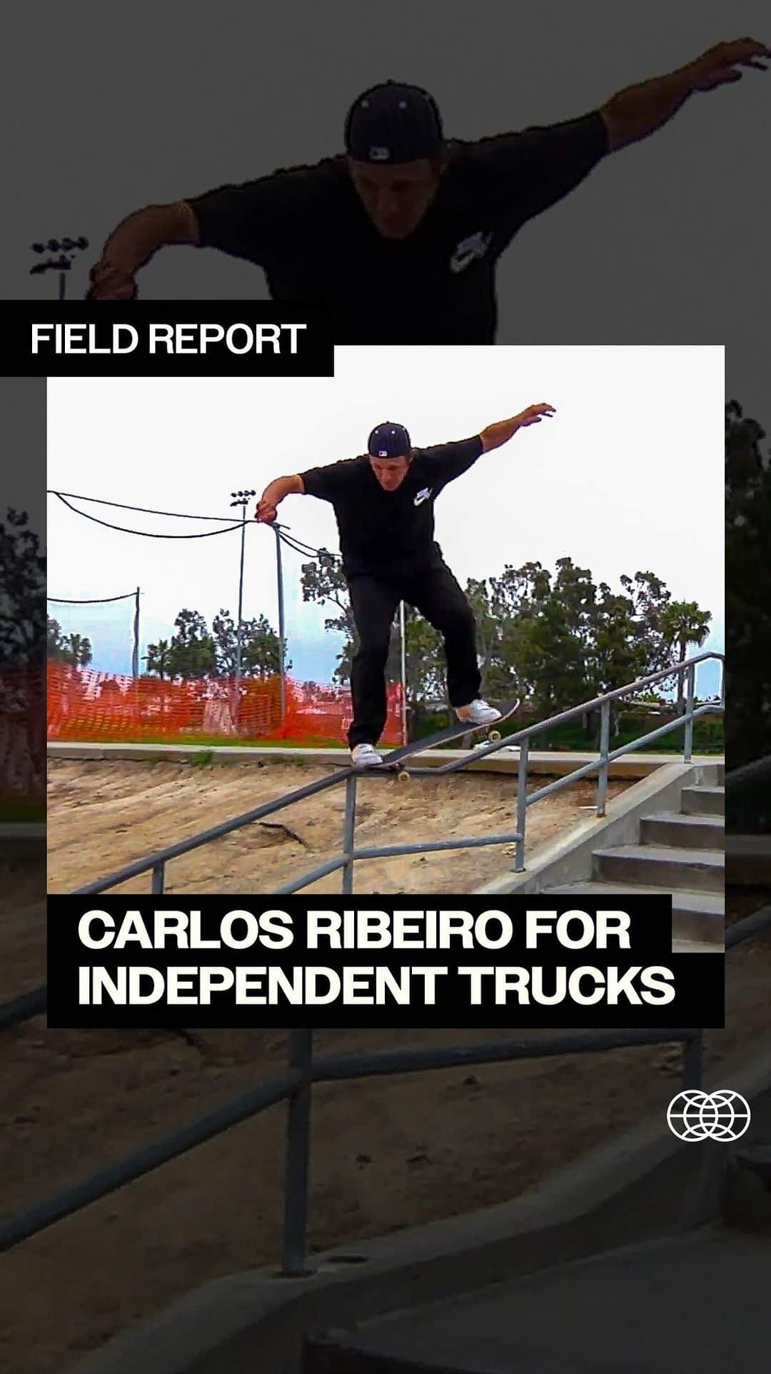 The Berricsのインスタグラム：「Field Report:   The highly technical and buttery smooth @carlosribeiro91 hits the streets with his new Signature MiD* Truck for @independenttrucks . From a bevy of switch bangers, to more flip in flip out shit than Owen Wilson, Carlos delivers with style, finnese, and superiority in the streets.   Hit the link in bio to watch Carlos’ latest video part offering for Independent Trucks now showing on TheBerrics.com #skateboardingisfun #berrics   🎥 Filmed by: @alexkissinger @eric_iwakura @brycepagter @paconertz @noguf   🎞️ Edited by: @alan_hannon」