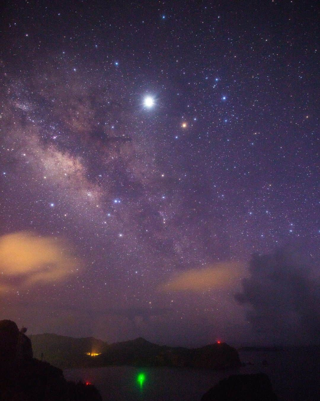 日本の国立公園のインスタグラム：「Cuddle up under the Milky Way on Chichijima Island 💫🌠  Picture yourself this winter on tranquil Chichijima Island in Tokyo’s Ogasawara National Park, far from the noise and distractions of civilization. 🚢👍  As night falls, a celestial spectacle unfolds. The Milky Way gracefully swirls above, its ethereal glow painting the sky. Sirius, located in Canis Major, stands out as one of the brightest stars. Orion dominates the winter sky when you look up due south, catching the eye with its unmistakable hourglass shape. A glance through binoculars reveals the three stars of Orion's belt and the reddish Orion Nebula radiating its brilliance. The Winter Triangle also dazzles, its vertices marked by Betelgeuse in Orion, Sirius in Canis Major, and Procyon in Canis Minor. ✨🌌  Complement your stargazing with a light jacket and allow yourself to be enchanted by the celestial wonders of Chichijima’s pristine night sky. 🧥  Leave a 🌟 in the comments if you’re ready to stargaze with us!  📍 Chichijima Island, Tokyo  📸 The starry night sky on Chichijima Island (Photo By：©Ogasawara Village Tourism Bureau)  #NationalParksJP #OgasawaraNationalPark #Chichijima #OgasawaraIslands #StarryNight #BeautifulIslands #Orion #MilkyWay #WinterTriangle #OrionNebula #Japan #Travel #Tourism #ExploreJapan #DiscoverJapan #VisitJapan #日本 #国立公園」