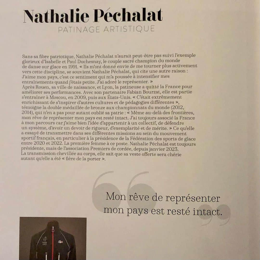 ナタリー・ペシャラさんのインスタグラム写真 - (ナタリー・ペシャラInstagram)「« Le coeur n’est pas qu’un muscle que les athlètes activent pour atteindre la performance. Il les guide bien au delà… »  Aujourd’hui @lesportaducoeur sort un beau livre, 100 portraits de champions et de championnes, 100 objets qui leur sont chers…📕 ❤️   #solidarite #entraide  👗 @philippe_perisse」10月13日 4時06分 - nathaliepechalat