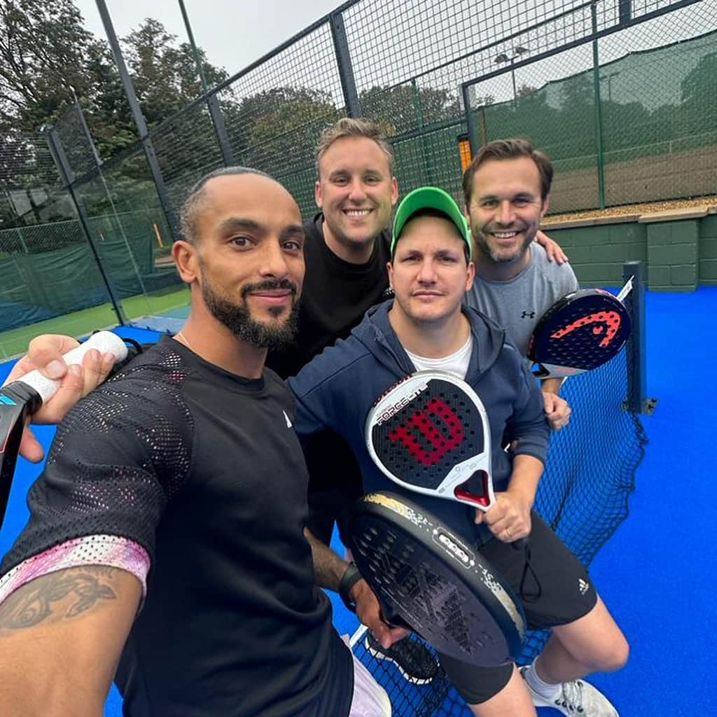 セオ・ウォルコットさんのインスタグラム写真 - (セオ・ウォルコットInstagram)「Padel 🎾👌🏾」10月13日 4時32分 - theowalcott