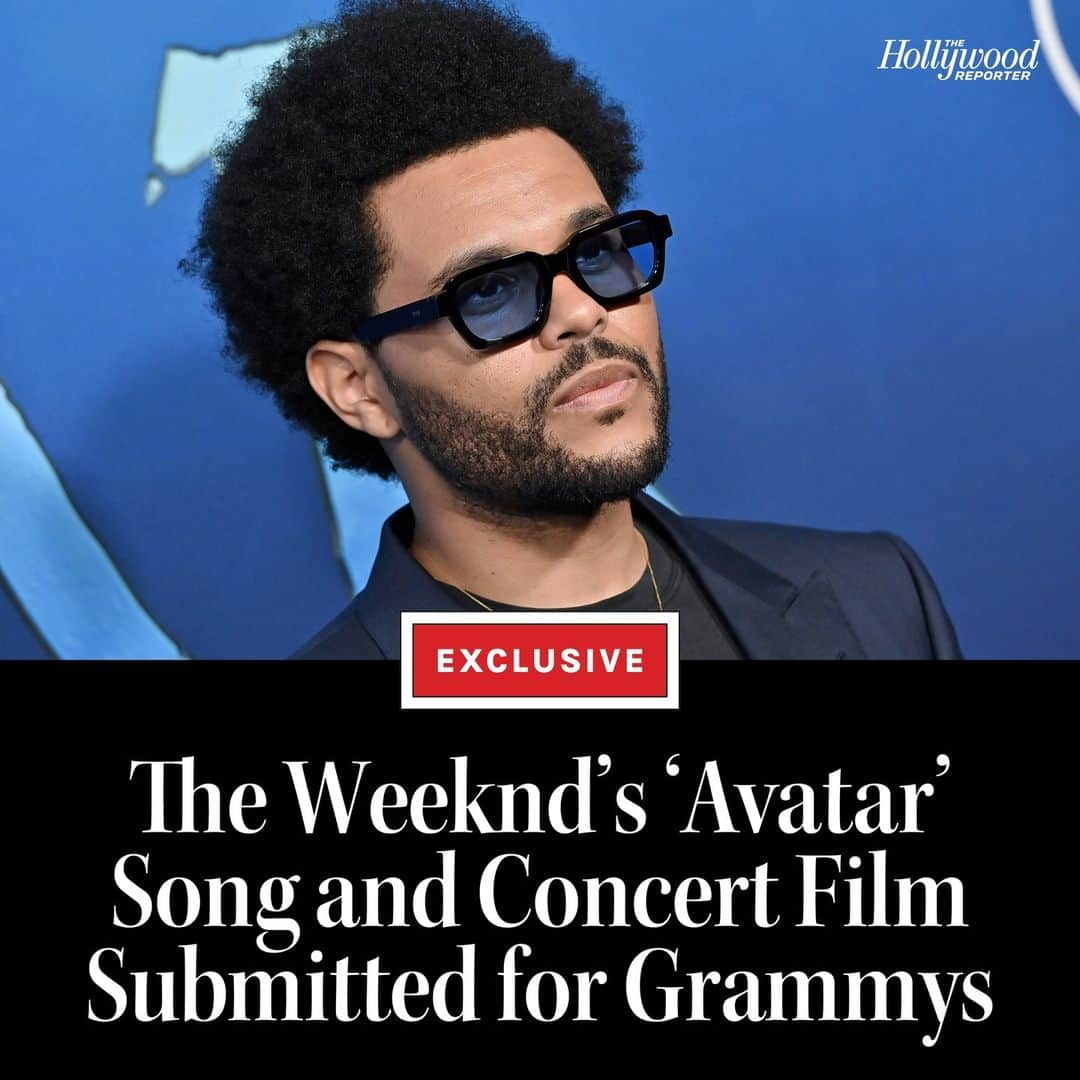 ハリウッド・リポーターさんのインスタグラム写真 - (ハリウッド・リポーターInstagram)「Disney Music Group has confirmed they submitted #TheWeeknd's #Avatar song for nomination. He has boycotted the #Grammys since 2021. It is not clear who submitted his HBO concert film 'Live at SoFi Stadium.' More info at the link in bio.」10月13日 4時39分 - hollywoodreporter