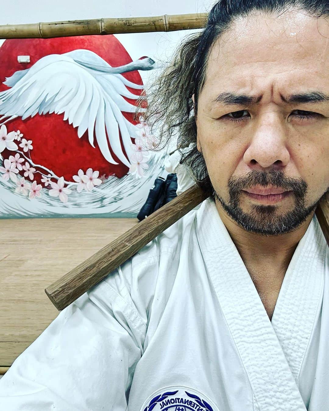 中邑真輔のインスタグラム：「KARATE」