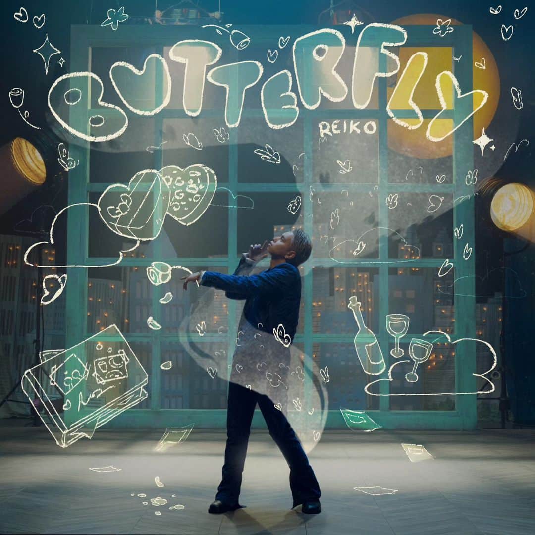 ずまさんのインスタグラム写真 - (ずまInstagram)「「REIKO - BUTTERFLY」プロデュース参加させていただきました。彼の特別な曲に特別な曲に携われて光栄です✨  @reiko__official デビューおめでとう🦋  @skyhidaka @therealmattcab @xxdjuppercutxx @kenya_fujita_bc @bbynabe  #REIKO #REIKO_BUTTERFLY」10月12日 20時23分 - zuma_2416