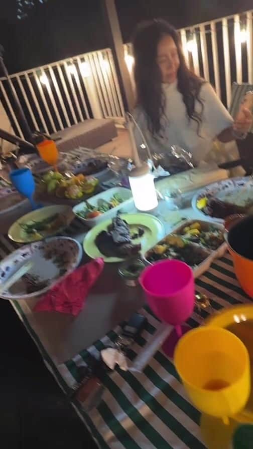 イ・スンヨンのインスタグラム：「급라방 슈띵 루프탑🌈🌈」