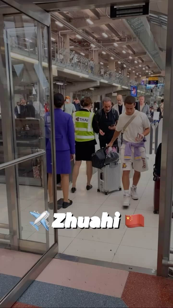 ディエゴ・シュワルツマンのインスタグラム：「Zhuhai - Beijing - Shanghai 🇨🇳📍😍 vale la pens ver el hermoso reel armo @brunimbo de nuestro paso por China 2023」