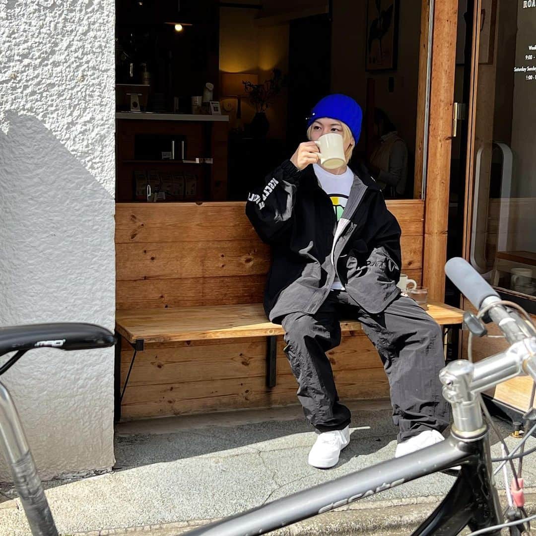 syudouのインスタグラム：「🚲☕️」