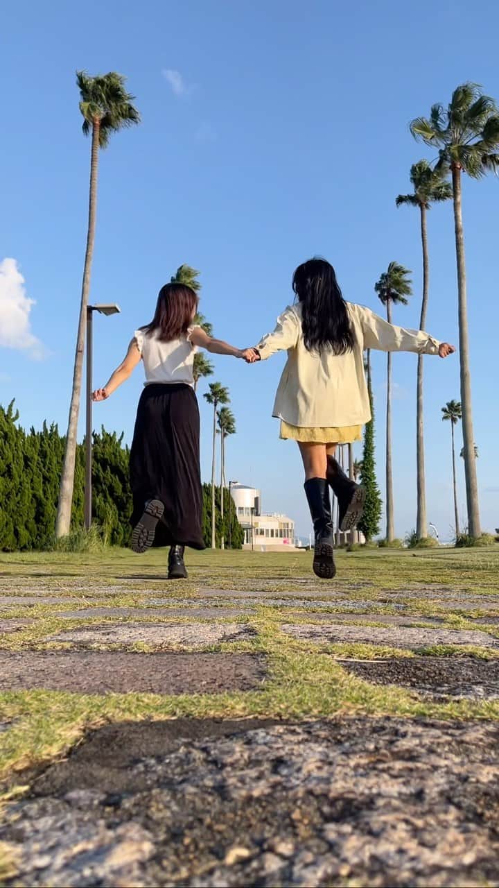 のインスタグラム：「👭🏻🌴Fukuoka girls trip」
