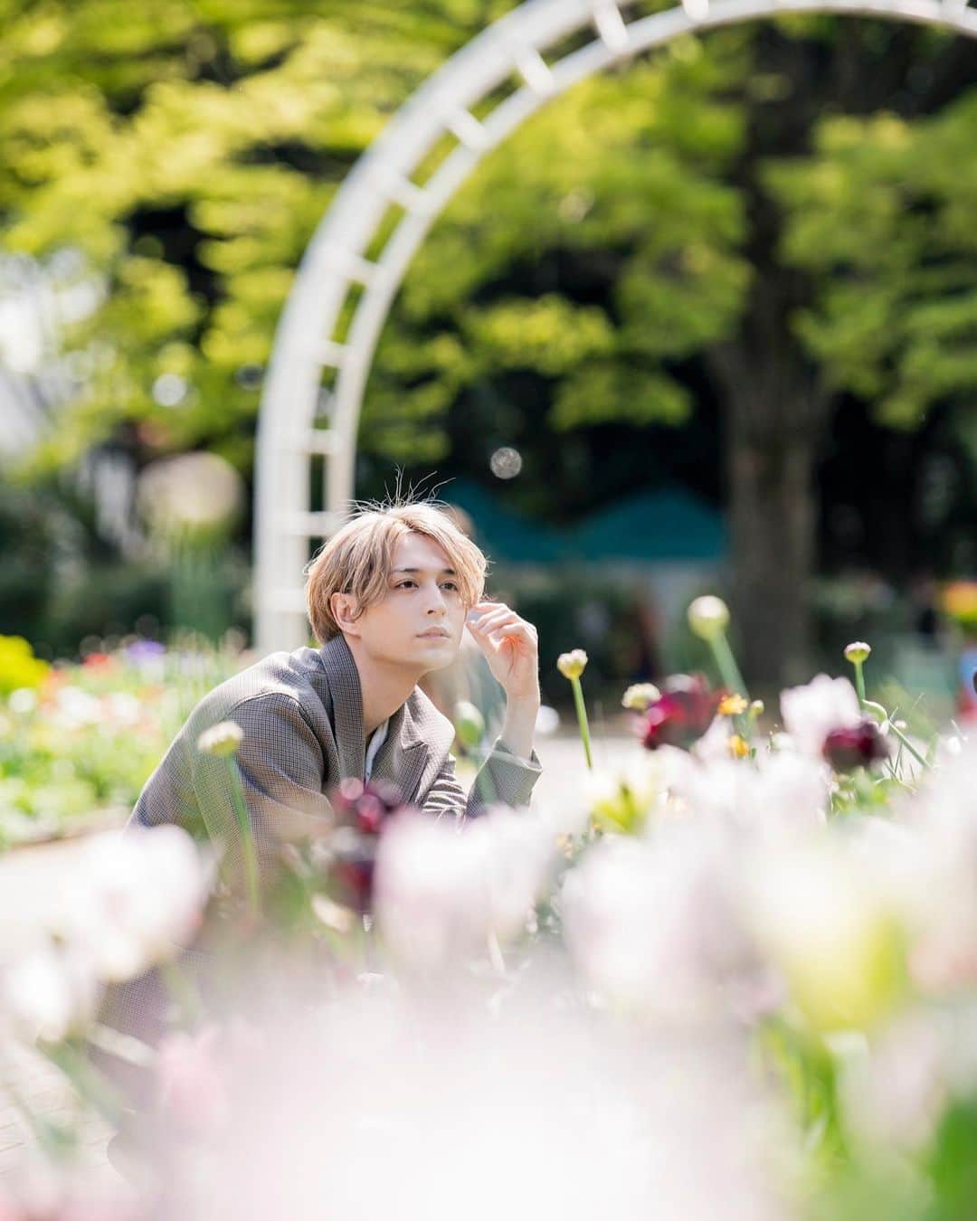 瑛のインスタグラム：「💐 . . . #tokyo #fyp #ootd」