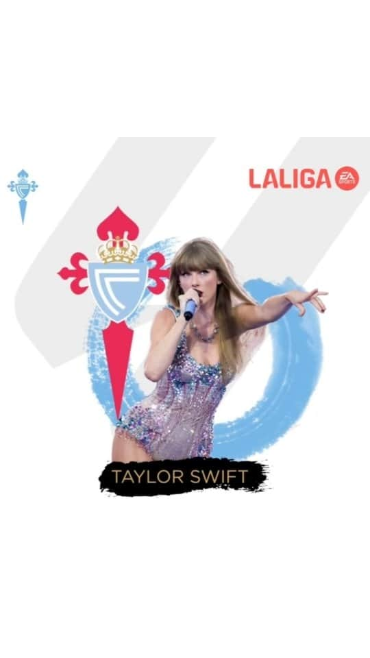 セルタ・デ・ビーゴのインスタグラム：「¿Somos o no somos swifties? 💅  #RCCelta #LALIGAEASPORTS #TaylorSwift #swifties」