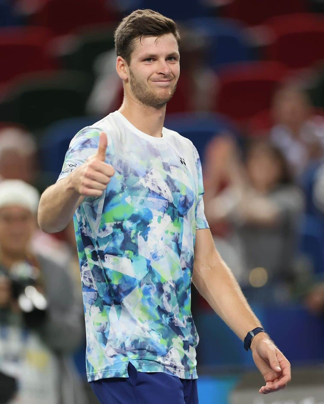 フベルト・フルカチュさんのインスタグラム写真 - (フベルト・フルカチュInstagram)「Appreciate all the support in Shanghai 🙌 Semis on Saturday!  📸 Lintao Zhang/Getty Images 🎥 @atptour @tennistv」10月12日 22時05分 - hubihurkacz