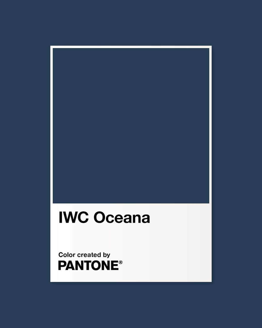 IWCのインスタグラム：「The IWC Schaffhausen Top Gun Collection takes flight in 'Oceana,' a color created by @pantone for the ultimate luxury experience.   🔗Link in Bio  #TheReference I #IWCoceana I #Pantone」