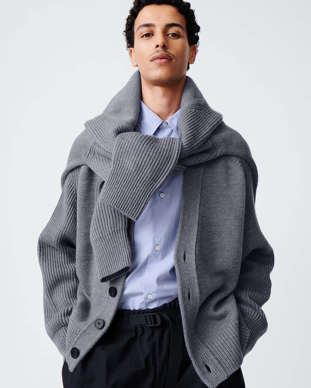 スタジオ ニコルソンのインスタグラム：「NEW IN | Men’s Winter Module | Bringing you a capsule if inter-seasonal Studio Nicholson additions - playful separates, practical layers and elevated essentials you can rely on | #studionicholson」