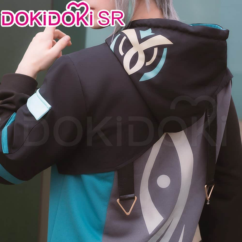 Geheさんのインスタグラム写真 - (GeheInstagram)「DOKIDOKI x GEHEICHOU  It’s not a cosplay, it’s Alhaitham in real life 💚 Get this exclusive SR hoodie in our site! This design has a soft finish and reflective fabric details, perfect to use in your daily fashion 😊  Cosplayer and designer @geheichou  This costume production has been approved by the artist.  #genshinimpact #genshinimpactcosplay #alhaitham #alhaithamcosplay #alhaithamfanart #genshinimpactfanart #dokidokicosplay #dokidokicostume」10月12日 22時12分 - geheichou