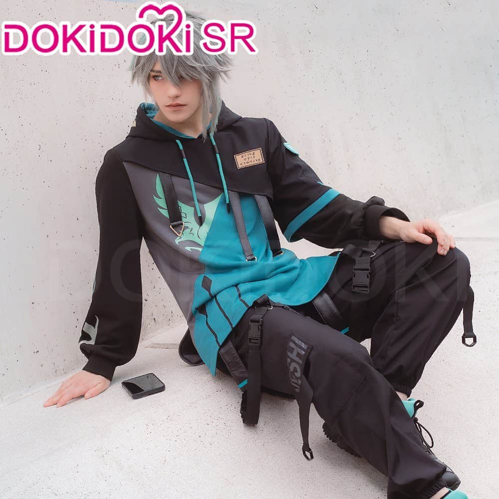 Geheさんのインスタグラム写真 - (GeheInstagram)「DOKIDOKI x GEHEICHOU  It’s not a cosplay, it’s Alhaitham in real life 💚 Get this exclusive SR hoodie in our site! This design has a soft finish and reflective fabric details, perfect to use in your daily fashion 😊  Cosplayer and designer @geheichou  This costume production has been approved by the artist.  #genshinimpact #genshinimpactcosplay #alhaitham #alhaithamcosplay #alhaithamfanart #genshinimpactfanart #dokidokicosplay #dokidokicostume」10月12日 22時12分 - geheichou