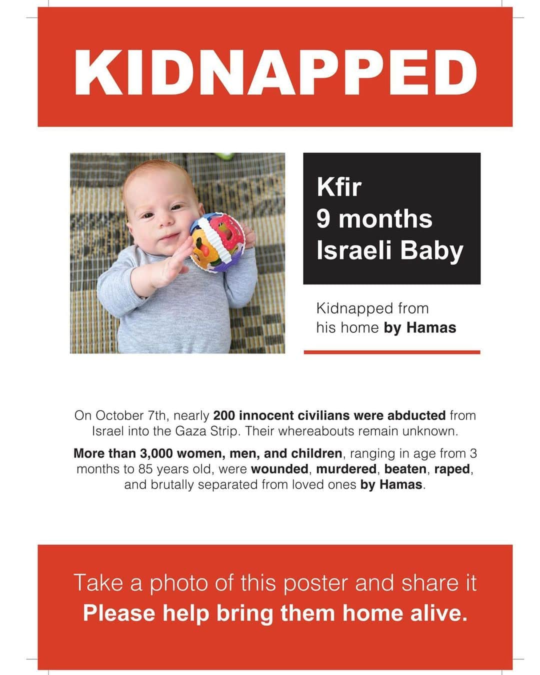 ガル・ガドットさんのインスタグラム写真 - (ガル・ガドットInstagram)「At this moment there are hundreds of missing innocent Israelis, their families broken and begging for any piece of information, any lead to help bring them home.   I am using my platform to share their names. their faces, to tell the world what is happening.  Please share their photos, share the stories together let's #BringThemBack  if you have any information or if your loved one is missing please head to the link on my story to contact us  ____  thank you @dedebandaid @nitzanmintz  @talhuber」10月12日 22時23分 - gal_gadot