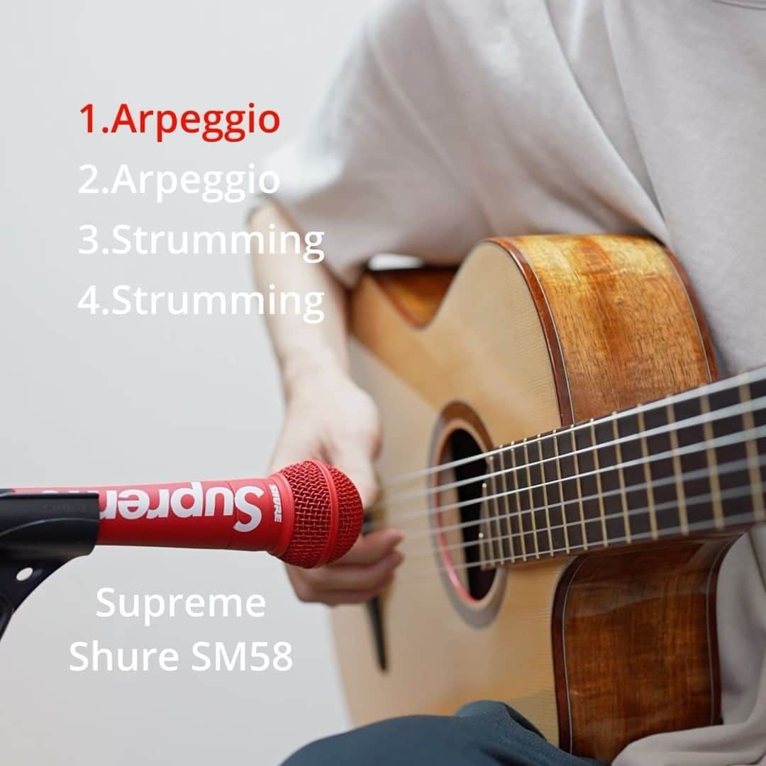 のインスタグラム：「Very malicious equipment reviewer.  #guitar #supreme #guitargear」