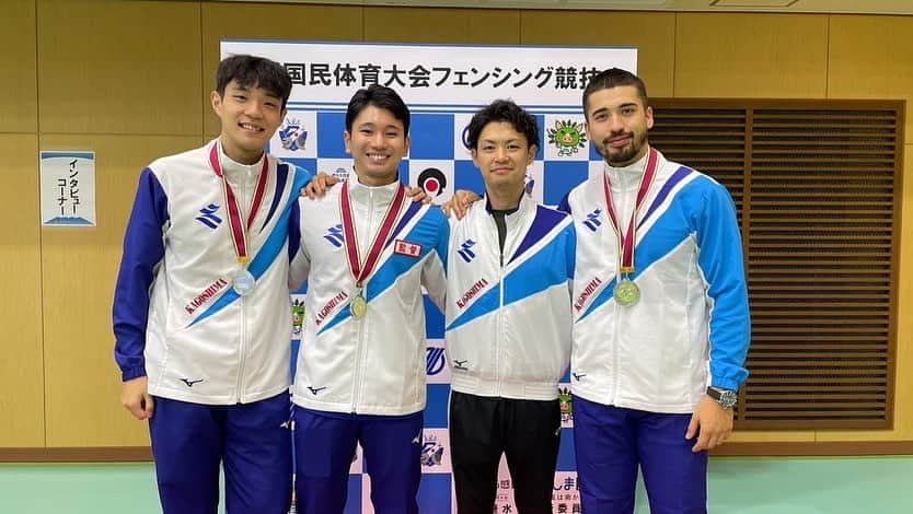 ストリーツ海飛さんのインスタグラム写真 - (ストリーツ海飛Instagram)「鹿児島国体準優勝。  Honored to represent Kagoshima at my first ever Kokutai. The Kagoshima supporters and fans were incredible. I promised to make fencing bigger in Kagoshima and I hoped I inspired the next generation of fencers.   鹿児島の皆さんありがとうございます！お疲れ様でした｡」10月12日 23時51分 - kaitostreets