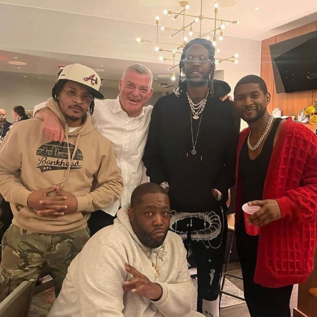 T.I.のインスタグラム：「Happy birthday Mr. Tony Ressler‼️ @atlhawks 🫡👑」