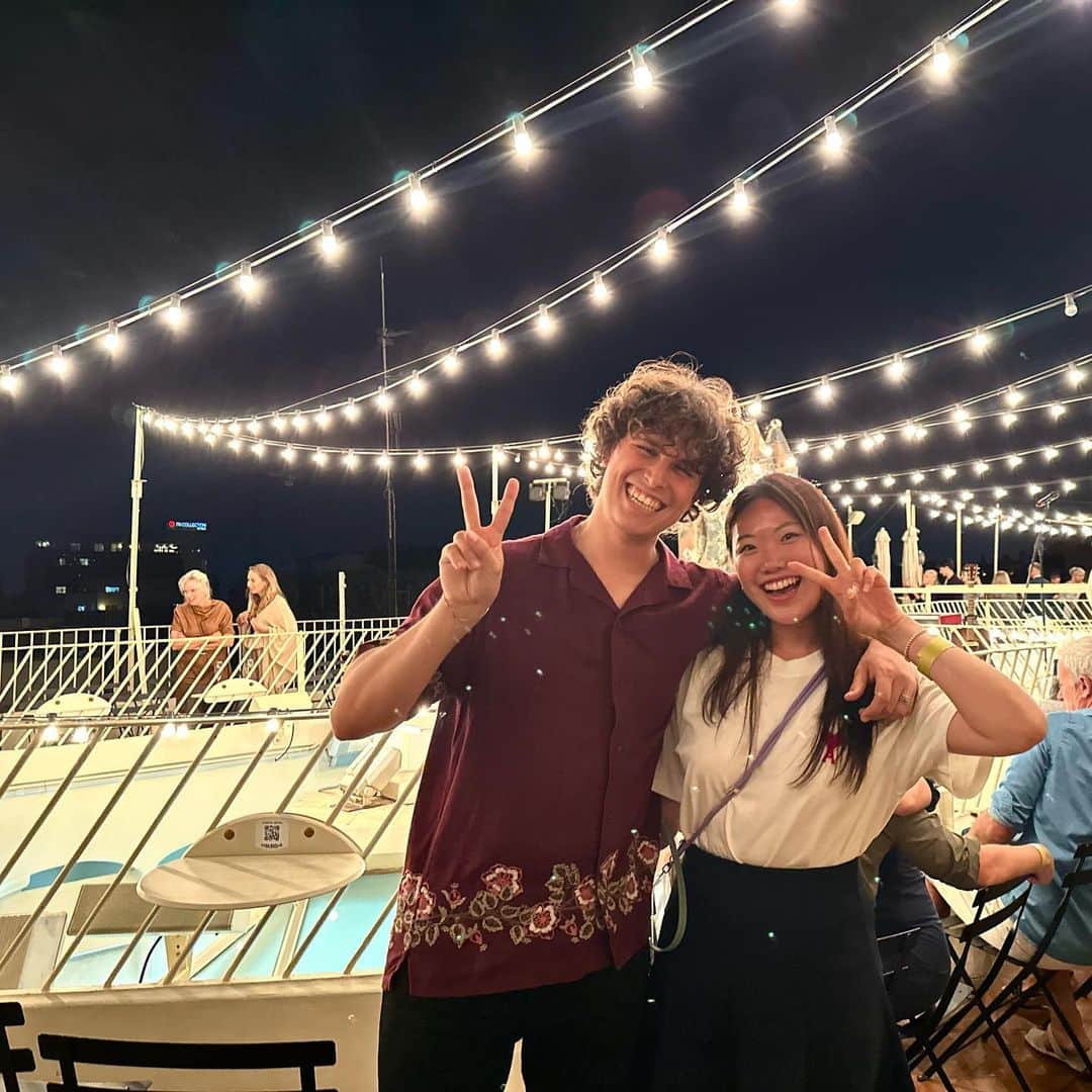 金海珍のインスタグラム：「그저 완벽한 저녁✨」