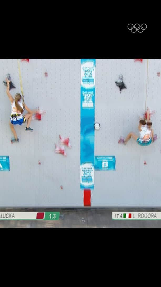 オリンピックのインスタグラム：「5️⃣ years ago, spider-woman made an appearance at the Youth Olympics Buenos Aires 2018. 🕷️ #BuenosAires2018   @natalia_kalucka @pkol_pl @ifsclimbing」