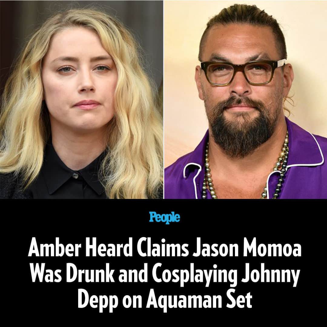 People Magazineさんのインスタグラム写真 - (People MagazineInstagram)「New allegations from the Amber Heard and Johnny Depp defamation case are coming to light about Jason Momoa’s alleged behavior on the set of Aquaman.  Heard, 37, described her costar as “drunk” and “late on set” in notes taken by clinical and forensic psychologist Dr. Dawn Hughes, who was brought on by Heard's legal team to testify, according to court documents released last month and obtained by Variety.  In a statement to PEOPLE, DC Studios said, "Jason Momoa conducted himself in a professional manner at all times on the set of Aquaman and the Lost Kingdom. We're excited for audiences to see the film this December." Tap the link in bio for the full story. 📷: Getty Images」10月13日 1時30分 - people