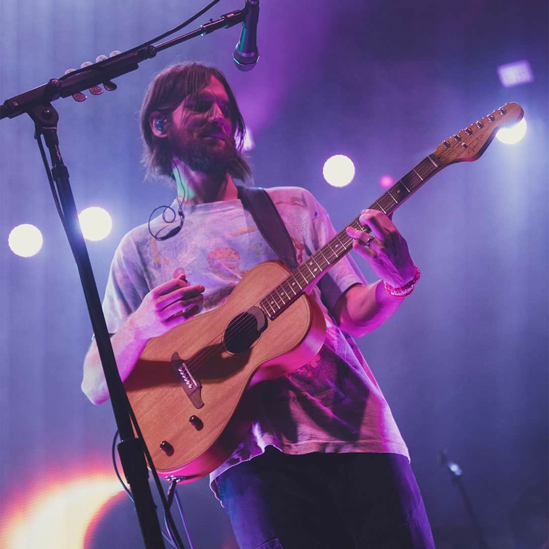 Fender Guitarのインスタグラム：「Join @mtjoyband on the road with their Highway Series Acoustics as they play a show in New York and share their thoughts on what makes the guitars so special. See the full video at the link in our bio.」