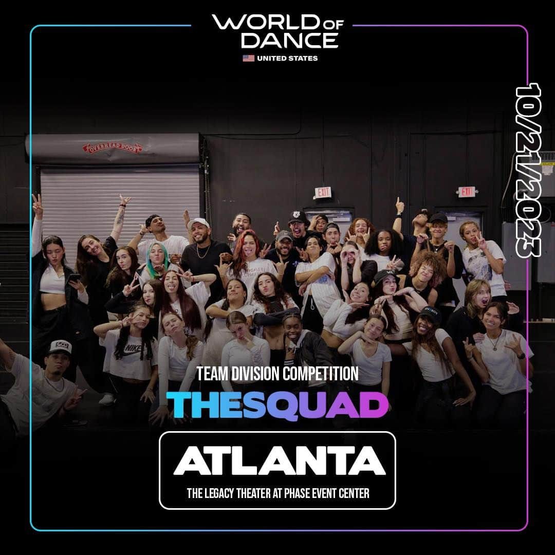 World of Danceさんのインスタグラム写真 - (World of DanceInstagram)「Watch these teams show off their moves at The Legacy Theater on 10/21! You won’t want to miss this🔥  #worldofdance #wodatl23 #wodatlanta」10月13日 1時01分 - worldofdance