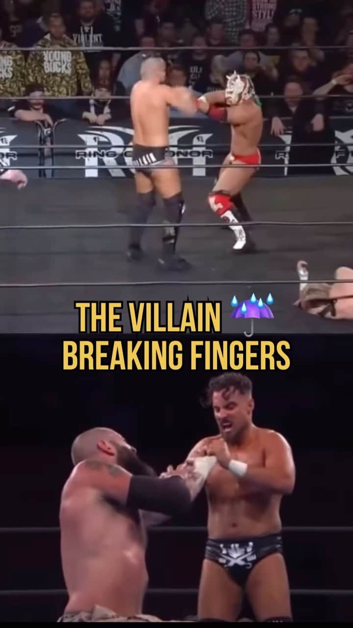 マーティ・スカルのインスタグラム：「VILLAIN OG FINGER BREAKER🖖☔️」