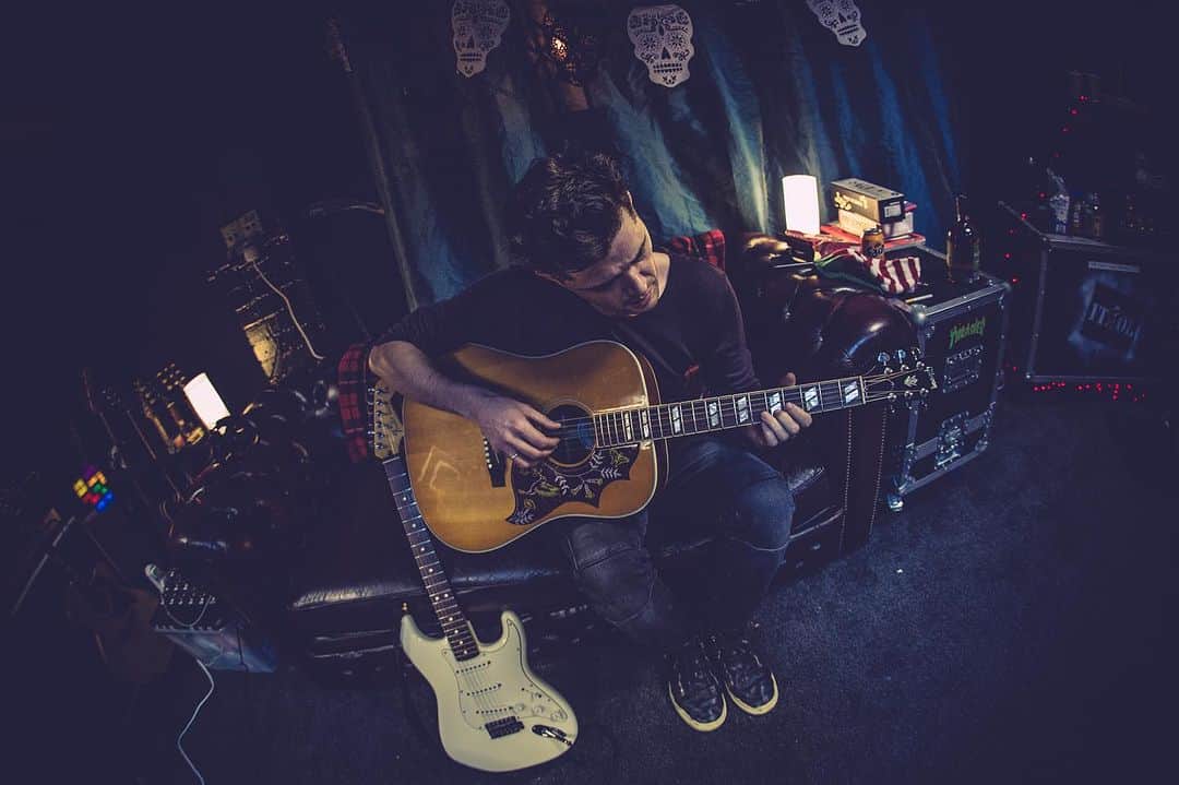 The Scriptのインスタグラム：「circa 2015, In the studio 📸🎙️」