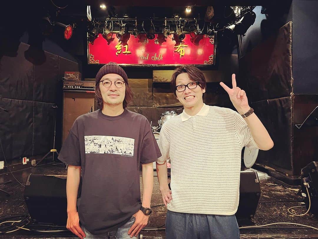 猪狩翔一のインスタグラム：「桃野さんと初レッドクロスありがとうございましたm(_ _)m ファントムボーイズオンザラン痺れました。」
