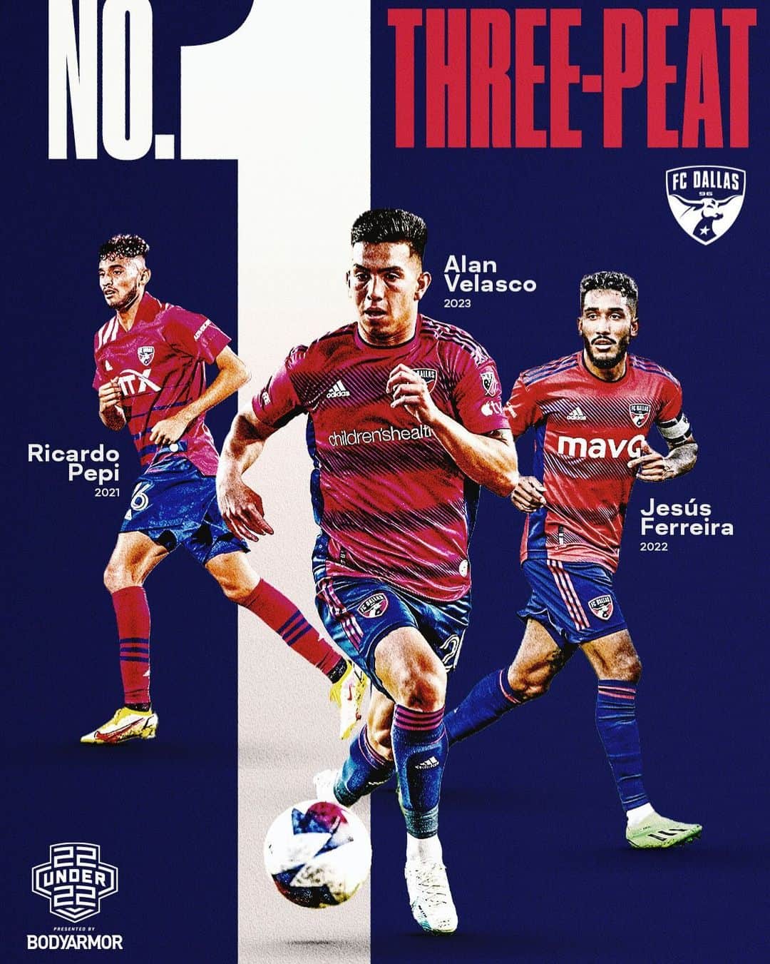 Major League Soccerのインスタグラム：「Texas does it different. 👏  Back to back to back players at the top of the list.」