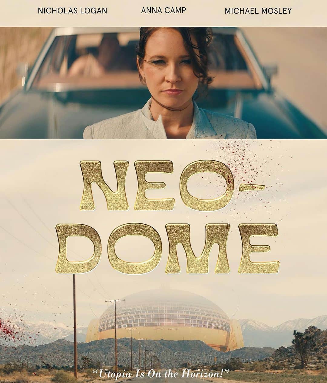 アンナ・キャンプのインスタグラム：「Here we go!!! So very excited to be headed to @montana.film.festival to screen our incredible short film  NEO-DOME. I’ll see you on Sat at 7:45 at theatre 2 and Sun at 7:30 at the Roxy theatre in Missoula, MT. This indie was a labor of love and Thankyou to @silkybeats @abonniesituation @mattypfeffer @markalanpfeffer  @michaelmosley @nicholaslogan__  @carsonnyquist @chadshlosser @styled.by.chloee @shilparayofficial and so many more!!! Monica Dawes is ready to be released 🎬💪🏻」