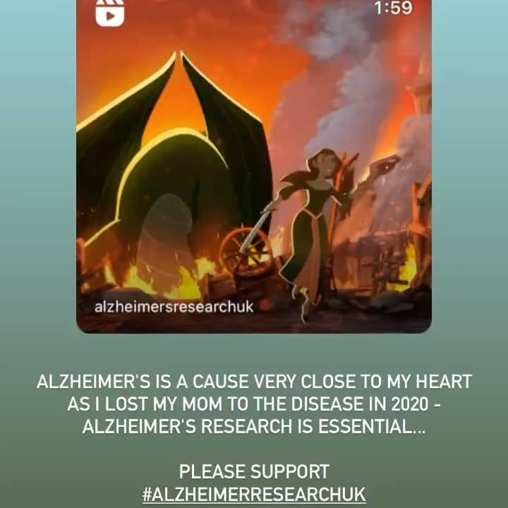 ナイル・ロジャースのインスタグラム：「Alzheimer's is a cause very close to my heart as I lost my mom to the disease in 2020 - Alzheimer's research is essential... Please support #AlzheimerResearchUK #ForACure」