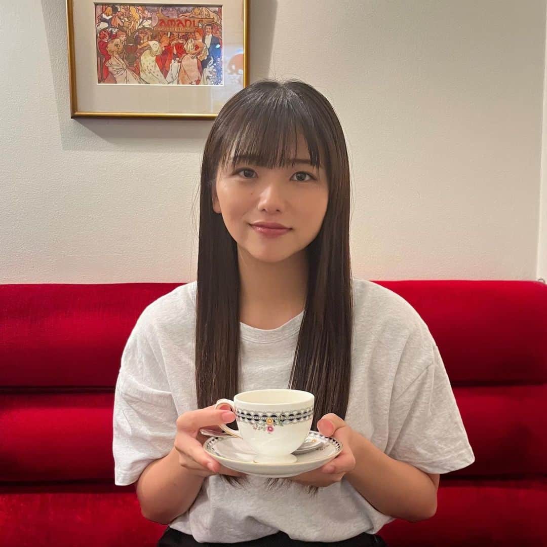 久田莉子のインスタグラム：「． 幼馴染が北海道行く前に東京寄ってたから朝活してきた！ お目当ての喫茶店改装中で路頭に迷った、 ここは愛知じゃないからモーニングが少ない！ ． #morning #モーニング #喫茶店 ．」