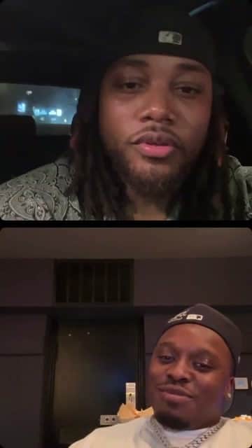 レオン・トーマス3世のインスタグラム：「Shout to my brother blxst for hopping on live with me. Crash and burn is out right now !!! Go run it up 🔥🔥🔥🙌🏾」