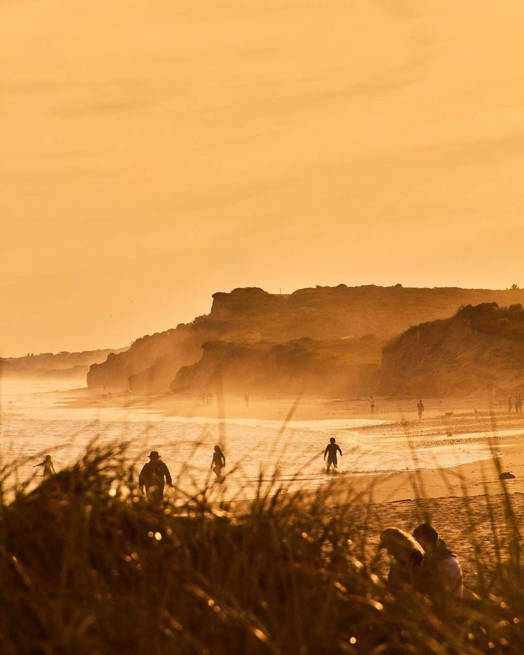 ベン・ワッツのインスタグラム：「Montauk fall sunsets 🌅 last taste of summer #montaukdreaming #benwatts #fall #autumn #ditchplains」