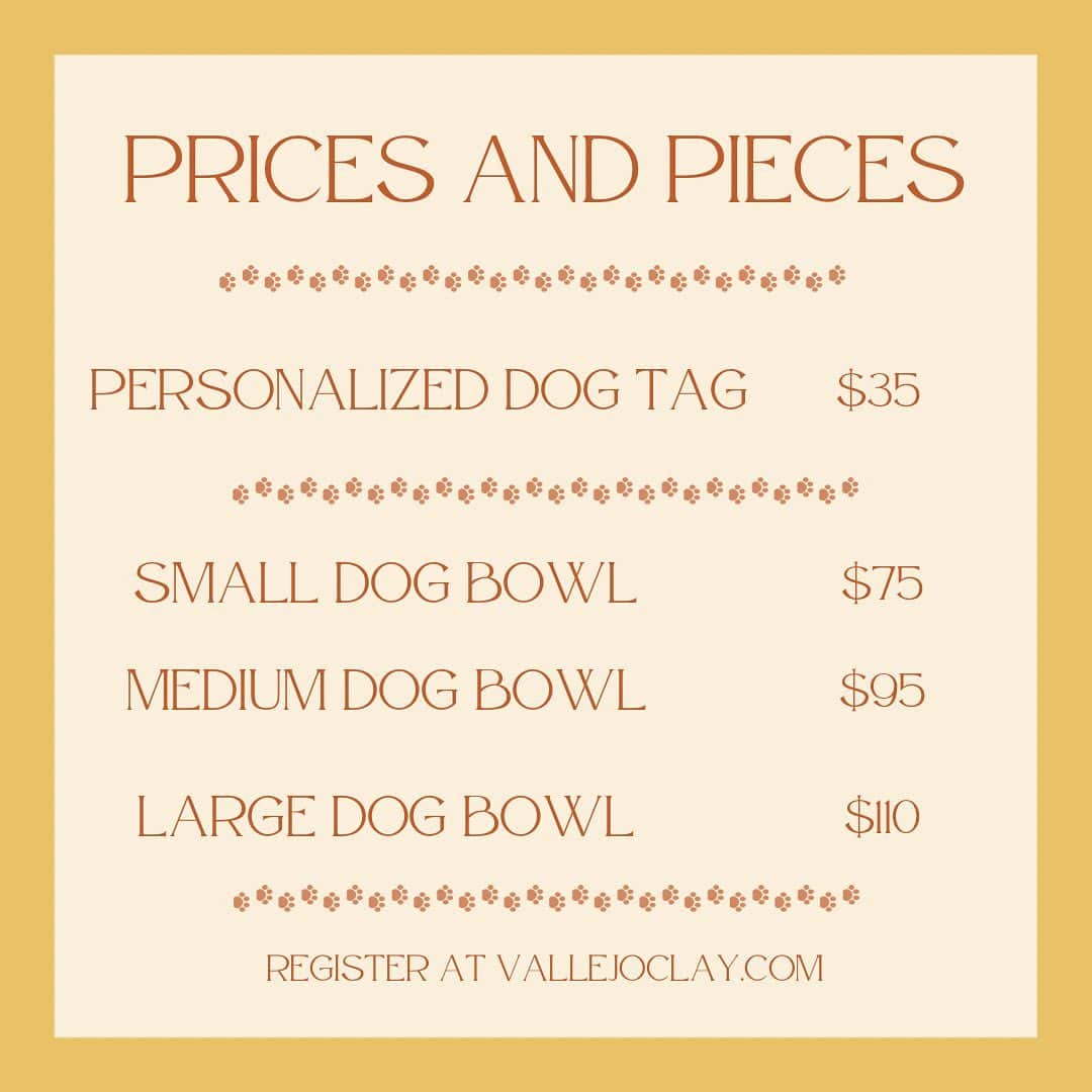 Dogs by Ginaさんのインスタグラム写真 - (Dogs by GinaInstagram)「We are so excited to share that @vallejoclay is hosting a “bowls and tags” event at her new space on Georgia Street!   Join us for a fun pre-holiday event that is all about the dogs... and pottery!   We will have a dog tag making station where particpants will be able to hand imprint their pooch's name onto a ceramic dog tag using our stamped letters. This is a fun and simple project that anyone can do.   For those who like more of a challenge we will have a dog bowl making session as well. Choose between 3 sizes of dog bowl and we will show you how to construct it using a clay slab and template. Decorate it the way you like and your dog will have a handmade one-of-a-kind bowl to eat or drink out of. Even dogs like handmade... we think!   Everything you need will be  provided, bring an apron if you want your clothes to stay clean. All items will be carefully glazed and fired and ready to pick up in about 2-3 weeks.」10月13日 6時39分 - napanatural.dogco