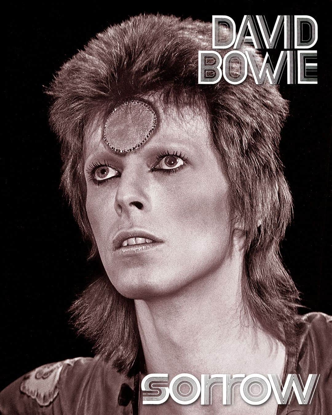 デヴィッド・ボウイさんのインスタグラム写真 - (デヴィッド・ボウイInstagram)「SORROW SINGLE IS FIFTY TODAY  “You’re out there playing your high class games of sorrow…”  As you know, next week marks the 50th anniversary of Bowie's #1 album Pin Ups, originally released 19th October 1973.  Just one single was issued from the album in the UK, a version of The McCoys’ Sorrow, which later enjoyed wider recognition via The Mersey’s rendition.   Bowie’s superb stab at the song reached #3 in the UK and it also gave him his first #1 anywhere in the world when it hit the top spot in Australia, New Zealand, and South Africa.  Following mono adverts of the Pin Ups sleeve advertising Sorrow in this week’s music press fifty years ago, variations of our main image (taken by @therealmickrock) were used in the promotion of Sorrow, as you can see from the second slide, including three UK versions of the sheet music.   The sweet surprise all those years ago was another cover, Bowie’s sublime version of Amsterdam on the B side of Sorrow...more of which soon.   #BowiePinUps50 #BowieSorrow50」10月13日 7時55分 - davidbowie