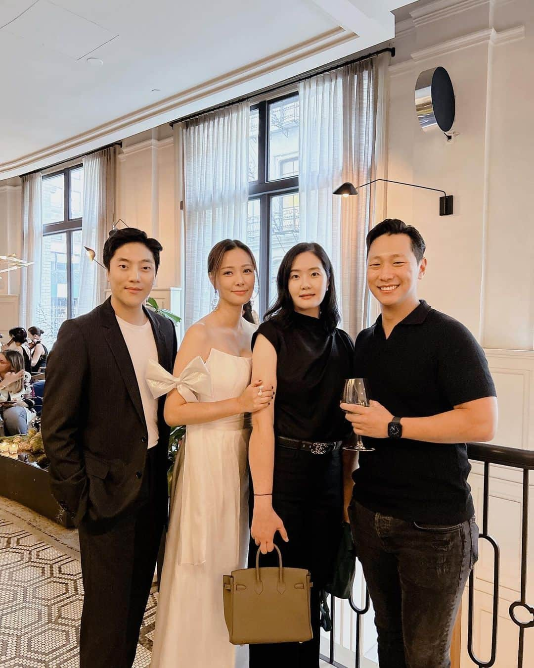 ソン・テヨンさんのインスタグラム写真 - (ソン・テヨンInstagram)「: Andrew Kwon Evening Cocktail Celebration and Presentation: New York Bridal Fashion Week Fall 2023」10月13日 9時43分 - sontaeyoung_official