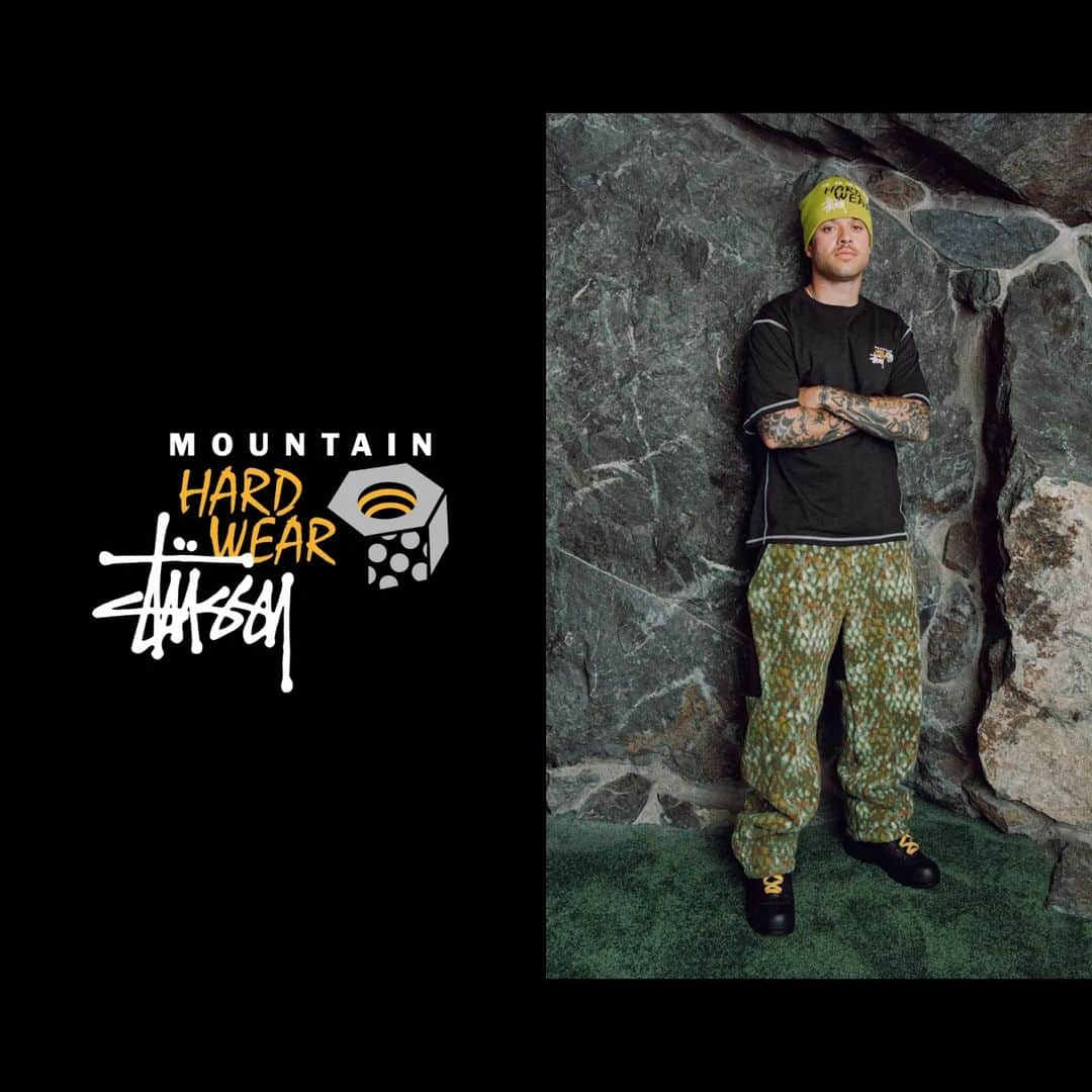 マウンテンハードウェア公式さんのインスタグラム写真 - (マウンテンハードウェア公式Instagram)「・ Stüssy x Mountain Hardwear Collaboration  異なるカルチャーに根付いてはいるが、伝統にとらわれないという共通の概念を持つ２つのカリフォルニアブランド Stüssy (@stussy) とMountain Hardwear (@mountainhardwear)。  お互いのデザインへのリスペクトから、ストリートスケートへの姿勢と、冒険に臨む精神を受け継いだワイルドなコレクションを生み出した。  アウトドアで培った耐久性のあるアイテムは、自然のみならずコンクリートでも席巻する。  詳しくは @stussy にて。     #Stussy #MountainHardwear  *Mountain Hardwearストアおよび取扱店での販売はございません」10月13日 10時11分 - mountainhardwear.jp