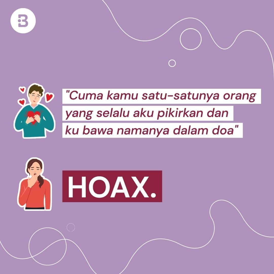 のインスタグラム：「Pernah diginiin sama doi?🧐  Wah, bisa aja nih templatenya😏😆 —-- Jangan lupa untuk follow @Beautynesia.id  untuk berita menarik seputar wanita dan lainnya!  Follow juga instagram : @beautynesianews 💄 @mommyasia.id 🤰🏼👶🏻 —---- #gombal #gombalan #ceritanyagombal #bujukrayu #katanya #beautynesiaid」