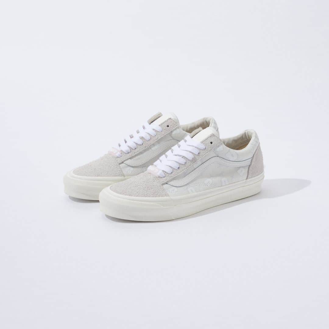 UNDFTDのインスタグラム：「UNDEFEATED x Vault by Vans OG Old Skool LX U-Man ‘Blanc De Blanc’  Available now exclusively at all UNDEFEATED Chapter Stores and Undefeated.com  Shipping internationally, excluding Japan, China and Korea」