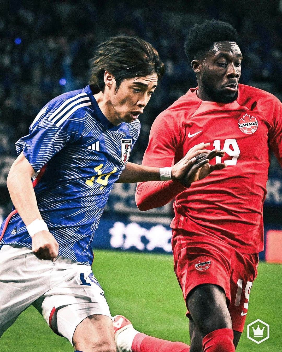 サッカーキングさんのインスタグラム写真 - (サッカーキングInstagram)「. FLASH BACK SAMURAIBLUE!! 4発快勝のカナダ戦を10枚の写真で振り返る（2023.10.13）  📷Photo by @shimpeei（SOCCERKING）  #ともにアオイユメを #夢への勇気を #SAMURAIBLUE #jfa #daihyo #サッカー日本代表 #サッカー #soccer #フットボール #football #⚽️ #サッカーキング  #田中碧 #大迫敬介 #中村敬斗 #伊東純也 #内田篤人 #影山優佳」10月13日 22時51分 - soccerkingjp