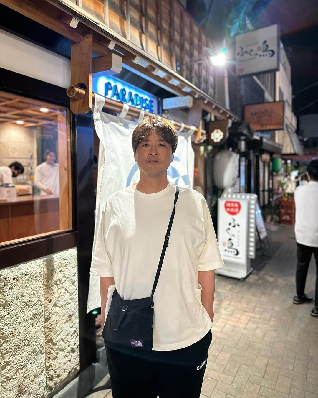 のインスタグラム：「仕事終わりに♨️  #田町paradise  #純烈 #酒井一圭」