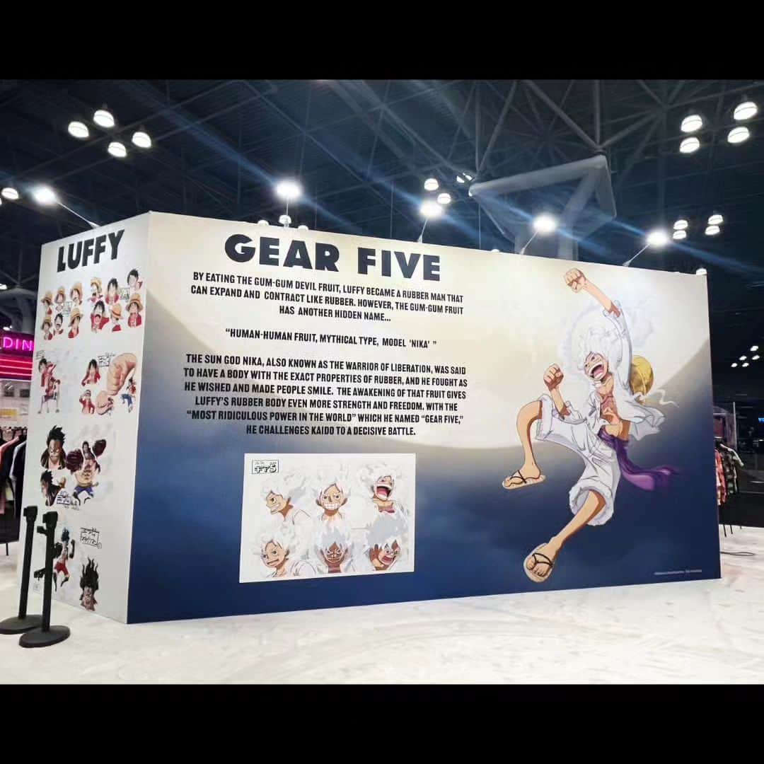 ONE PIECEスタッフ公式さんのインスタグラム写真 - (ONE PIECEスタッフ公式Instagram)「New York Comic Con2023 begins! Gear Five Luffy will see you at #NYCC2023 at the Toei Animation Booth(2821).   現地時間 10.12～10.15まで開催中のアメリカ東海岸最大のポップカルチャーイベント「ニューヨーク・コミコン」！  東映アニメーションのブース【2821】には、でっかい〝ギア5〟ルフィのバルーンが登場！  @newyorkcomiccon @toei_animation  #ONEPIECE #NYCC #GEAR5」10月13日 23時15分 - onepiece_staff