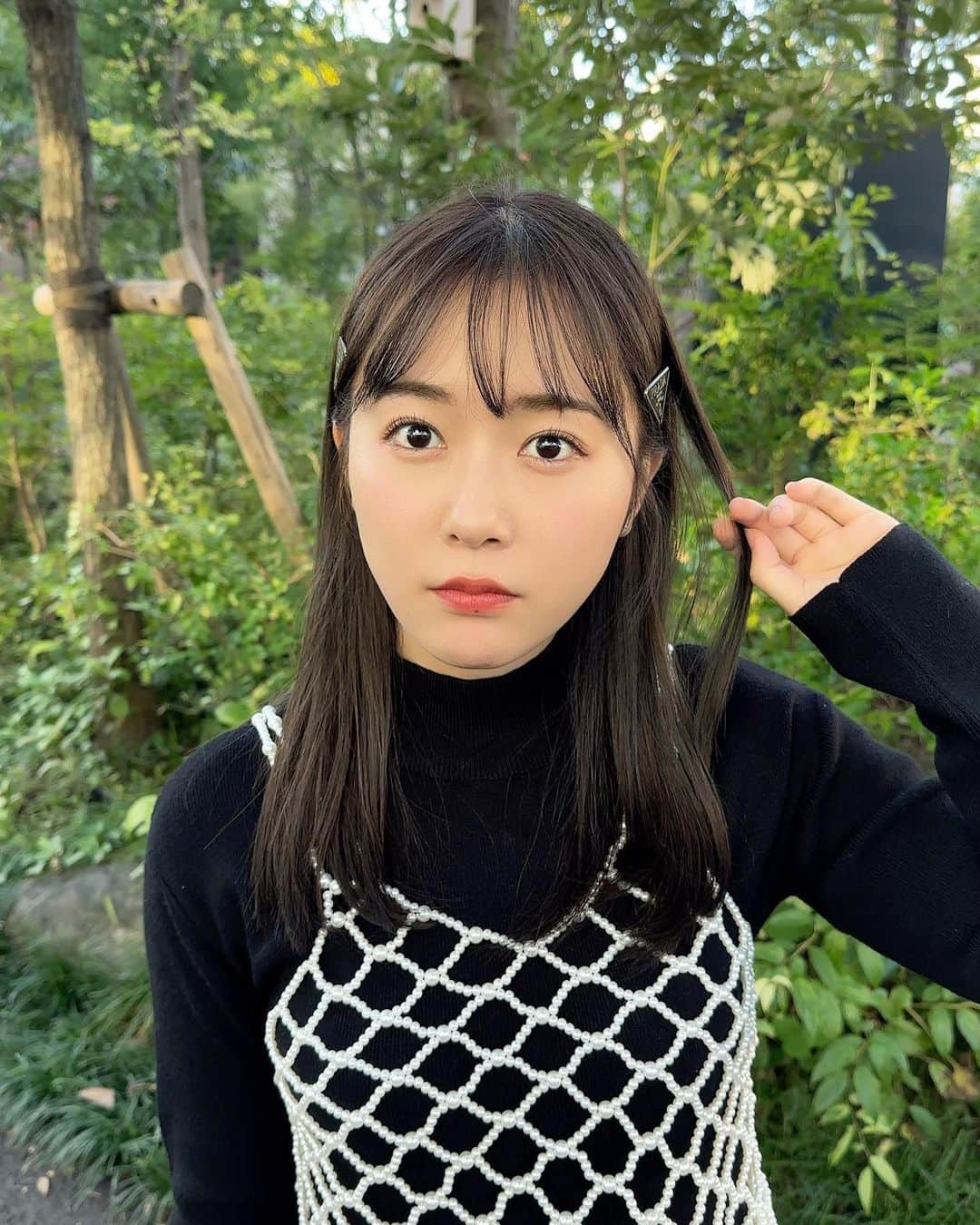 多田愛佳さんのインスタグラム写真 - (多田愛佳Instagram)「髪色変えたよ〜💕 秋らしくオリーブとベージュを混ぜたような色にしてもらいました💚🤎 また色が抜ける過程を楽しめるように作ってもらったから楽しみ☺️ @votan_joui ありがとうございます！」10月13日 23時20分 - lovetannnnnn