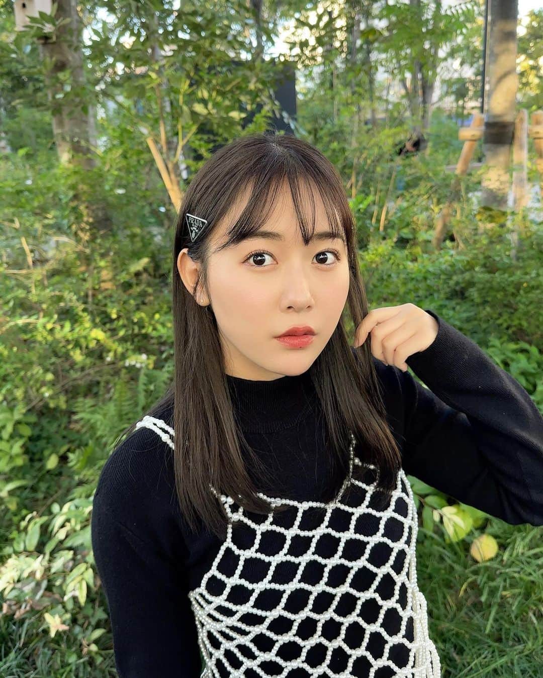 多田愛佳さんのインスタグラム写真 - (多田愛佳Instagram)「髪色変えたよ〜💕 秋らしくオリーブとベージュを混ぜたような色にしてもらいました💚🤎 また色が抜ける過程を楽しめるように作ってもらったから楽しみ☺️ @votan_joui ありがとうございます！」10月13日 23時20分 - lovetannnnnn