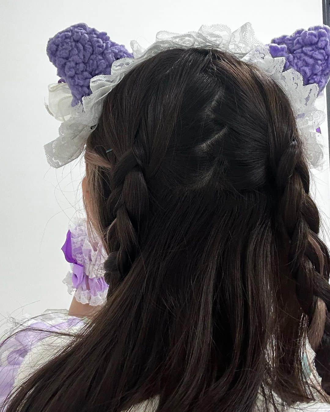 松田美里さんのインスタグラム写真 - (松田美里Instagram)「アイドルモード🕹 この日初めてする髪型だた」10月13日 23時27分 - miri_matsuda
