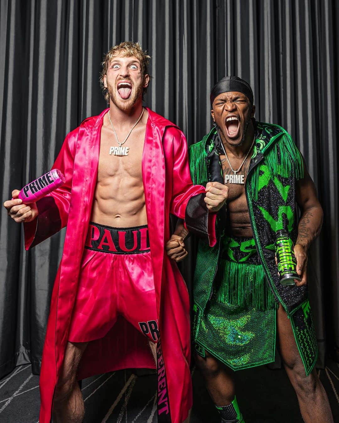 ローガン・ポールのインスタグラム：「THE PRIME CARD IS HERE  We set out to create the biggest crossover event in history and the stage is now set. Don’t miss Logan Paul & KSI live on DAZN PPV, ESPN+, and YouTube available now  ➡️ swipe to see your country’s time ⬅️」